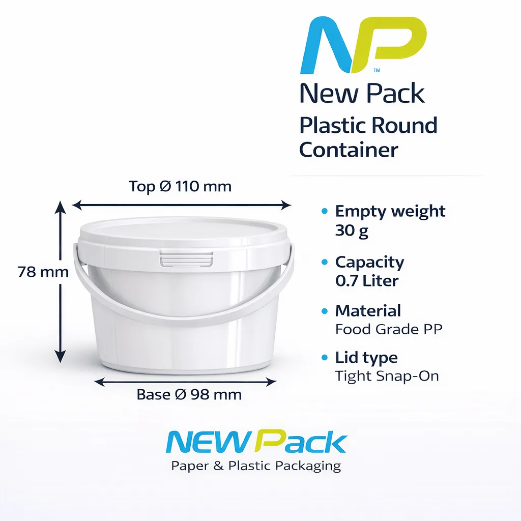 Plastic Pails & Containers